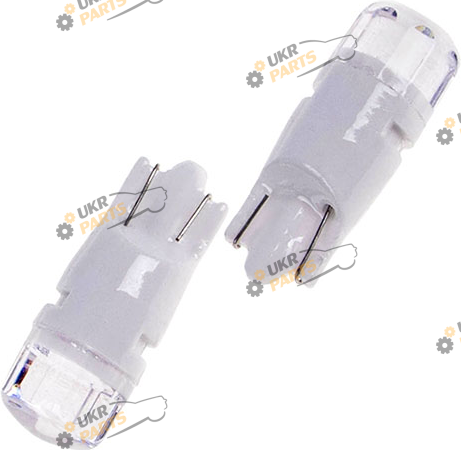LED лампа Pulso T-10 ceramic 3D кругла прозора Blue 10636 T10 (T-10 ceramic 3D Blue)