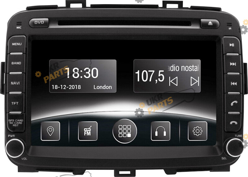 Штатная автомагнитола Gazer CM5008-RP Kia (27251)