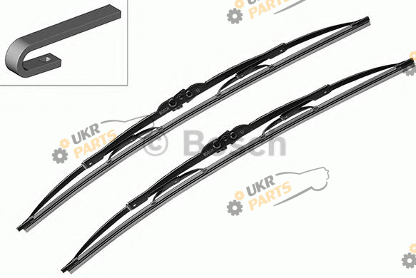 Пара дворников Bosch Twin (3397118500)
