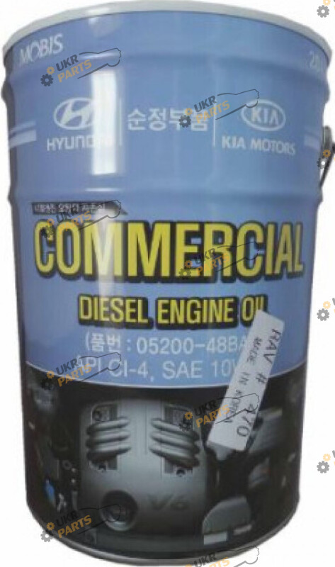 Моторное масло Hyundai/Kia Commercial Diesel 10W-40 20 л (05200-48CA0)