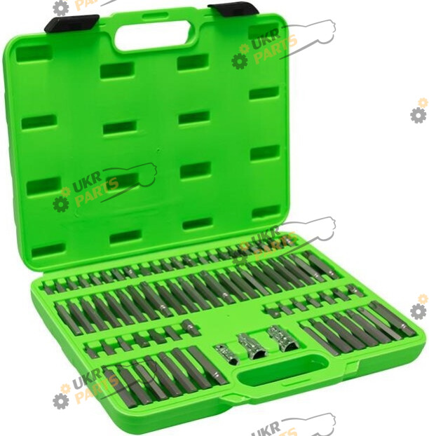 Набор бит JBM 75 шт (HEX, Torx T, Spline) (52550)
