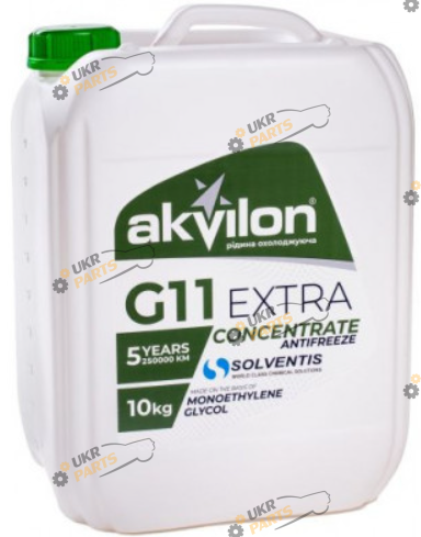 Концентрат антифриза Akvilon G11 зелёный 10 л (AKVILONANTCONCGR10KG)