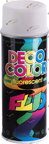 Аэрозольная краска Deco Color флуоресцентна белый 400 мл (65999/726370)