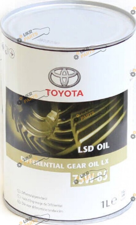 Масло трансмиссионное Toyota Getriebeoil LSD LX 75W-85 1 л