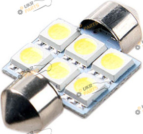 LED лампа Vitol SJ-6SMD-5050-31MM (48954)