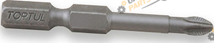 Бита Toptul PH2 1/4 магнитная Anti-Slip (под шуруповерт) удлиненная (FSMA0802)