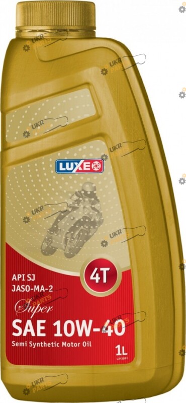 Моторное масло Luxe SUPER 4T 10W-40 1 л (122)