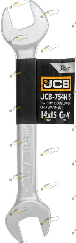 Ключ рожковый JCB 14 мм x 15 мм (СТ-00163228)