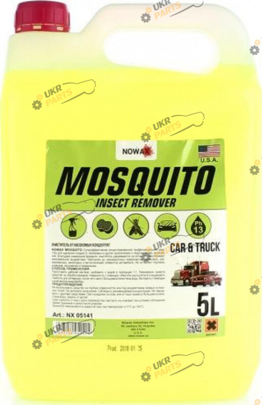 Очиститель для удаления пятен от насекомых NOWAX Mosquito 5 л ( NX05141)