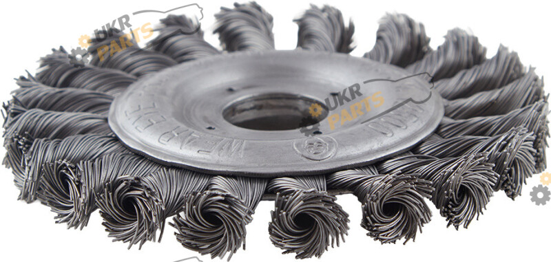 Щетка кольцевая Alloid пучки крученого дроту 115*22,23мм (61513)