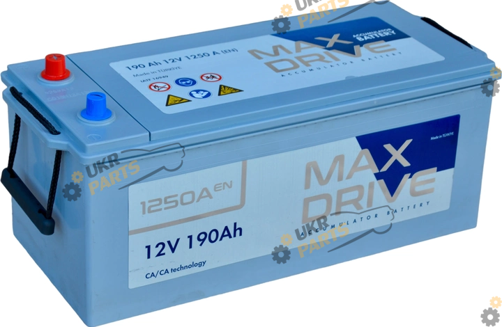 Автомобильный аккумулятор Max Drive SMF (+/-) EN1250 190 Ач (СТ-00143362)