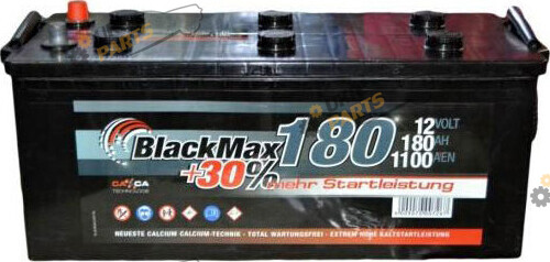 Грузовой аккумулятор BlackMax (+/-) 180 Ач (BТ5077)