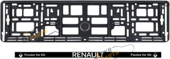 Номерная рамка Renault Avtovin (18.4)