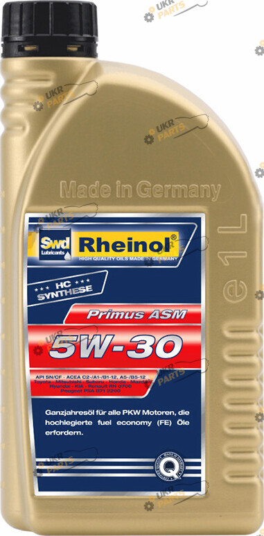 Моторное масло rheinol 5w30