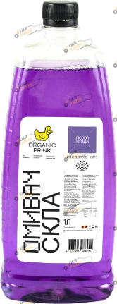 Жидкость омывателя концентрат зимняя ORGANIC PRINK Лесные Ягоды -80 °C 1 л (018083)