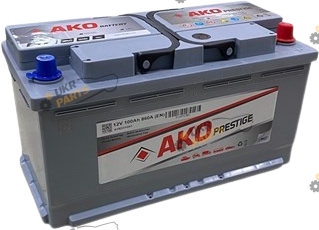 Автомобильный аккумулятор AKO Prestige JP 6CT- 42Aз 380A L SMF 42 Ач (A42B19R)