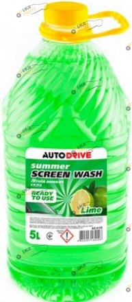 Жидкость омывателя готовая летняя Auto Drive Summer Screen Wash Lime 5 л (AD0135)