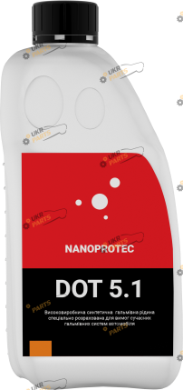 Тормозная жидкость Nanoprotec DOT 5.1 1 л (NP 3302 100)