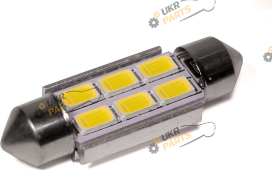 Лампочка StarLight T11 9 диодов 5630 1.5W 12V WHITE / 36mm / мультиполярная (29067525)