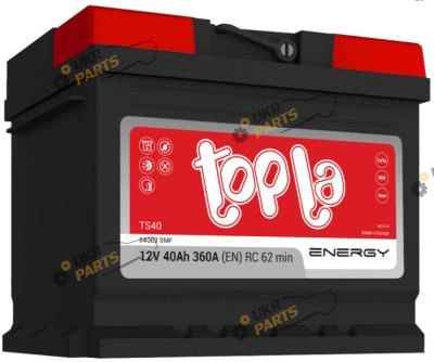 Автомобильный аккумулятор Topla Energy Euro 40 Ач (108 044)
