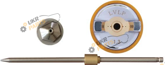 Комплект форсунки Intertool PT-2013 для краскопультов LVLP (PT-2013)