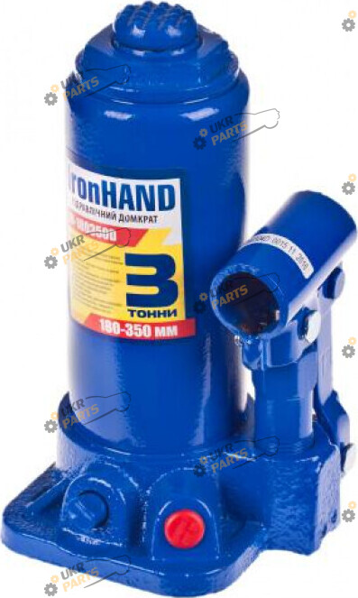 Бутылочный Домкрат Vitol 3 т IRON HAND телескоп Гидравлический ( IH-180350D )