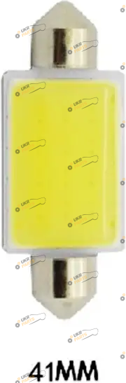 Лампочка AllLight T11 1 диод COB S8.5 41mm 12V White (29072007)
