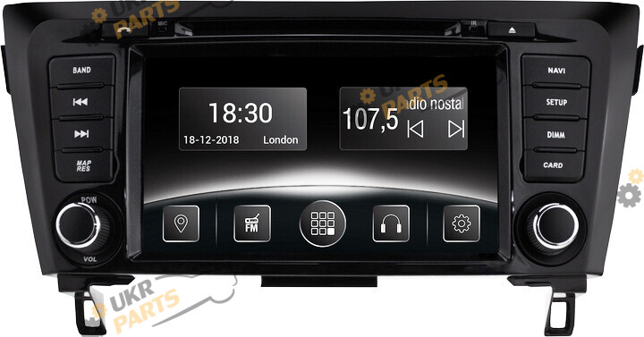 Штатная автомагнитола Gazer CM6008-J11 Nissan (25026)