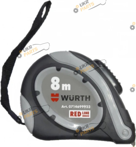 Рулетка Wurth РУЛЕТКА КИШЕНЬКОВА RED-LINE 8м (0714699923)