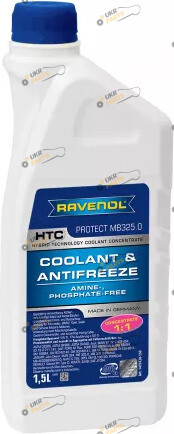 Концентрат антифриза Ravenol HTC Hybrid Technology Coolant синий 1.5 л (4014835320604)