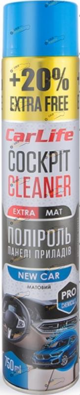 Полироль для пластика Carlife Cockpit Cleaner EXTRA MAT 0.75 л (CF774)