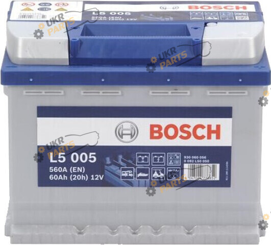 Автомобильный аккумулятор Bosch L5 Deep Cycle 60 Ач (0092L50050)