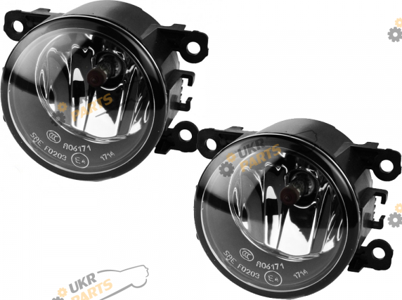 Фара противотуманная DLAA 55 Вт Renault Scenic II/Laguna II /Megane II/Logan 2005 (RN-099BW)