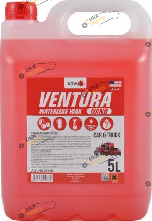 Воск для полировки NOWAX Ventura NANO 5 л (NX05138)