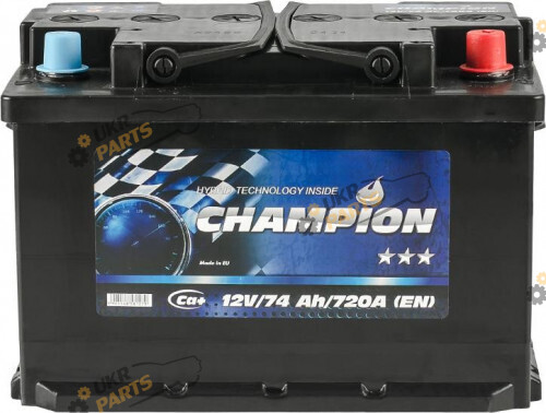 Автомобильный аккумулятор Champion Black Euro 74 Ач (CHB74-0)