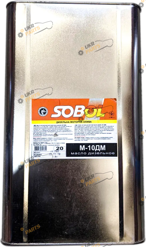 Моторное масло SOBOL 30 20 л (М10ДМ -20L METAL)