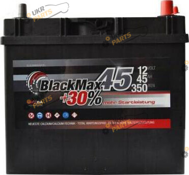 Автомобильный аккумулятор BlackMax 6СТ-45 Аз 45 Ач (B4021)