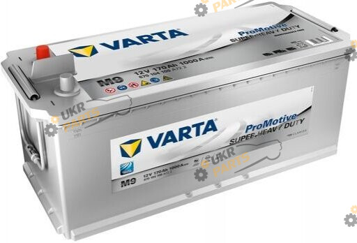 Автомобильный аккумулятор Varta Promotive SHD M9 170 Ач (670104100 A722)