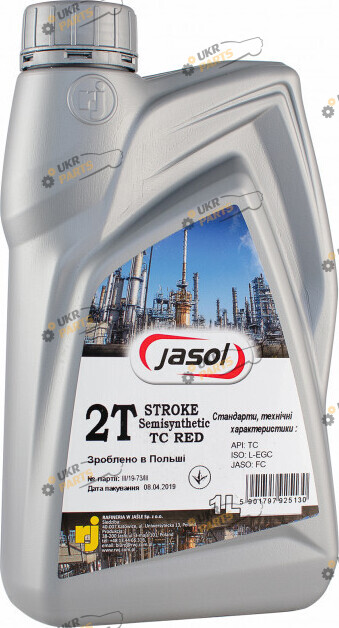 Моторное масло Jasol TC Red 2T 1 л (0330460)