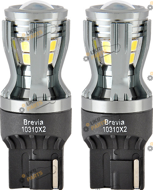 LED лампа Brevia PowerPro 350Lm. CANbus, 14x2835SMD 2шт. (20/200) W21W (10310X2)
