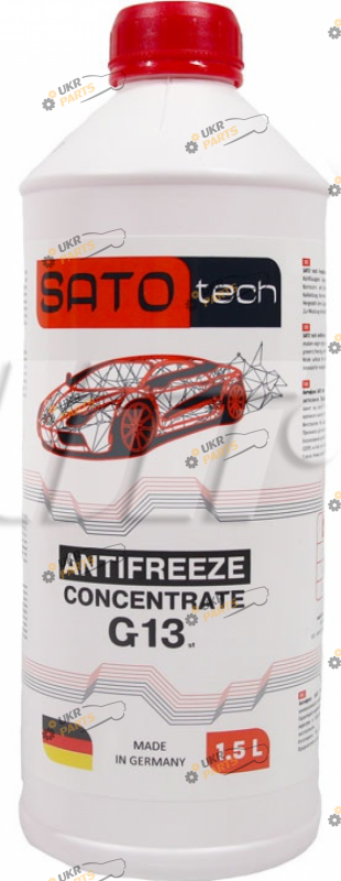 Концентрат антифриза Sato Tech -80С G13 фиолетовый 1.5 л (G1301P)