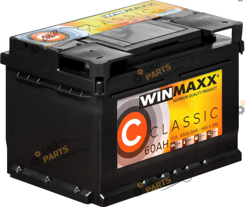Автомобильный аккумулятор WINMAXX CLASSIC 6CТ-60 L+ 60 Ач (C-60E-PM)