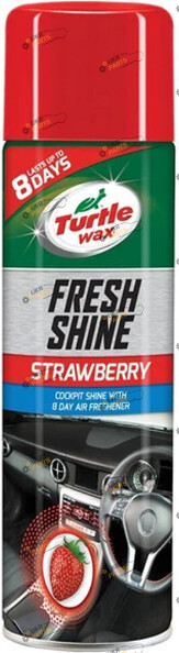 Полироль для торпеды Turtle Wax Fresh Shine Strawberry 0.5 л (53009)