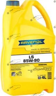 Масло трансмиссионное Ravenol LS 85W-90 4 л (1223301-004)