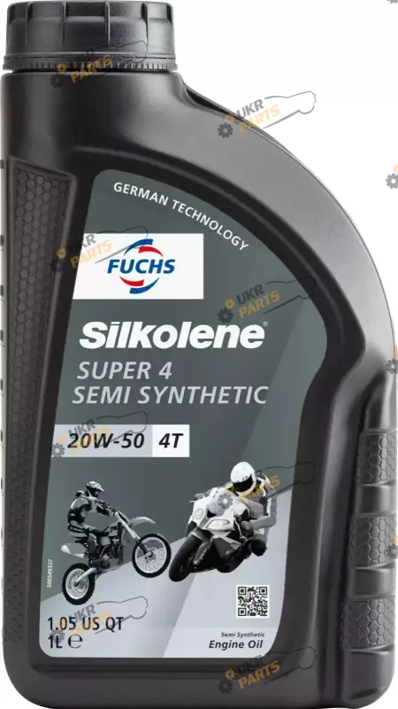 Моторное масло Fuchs Silkolene Super 4 20W-50 1 л (601383854)