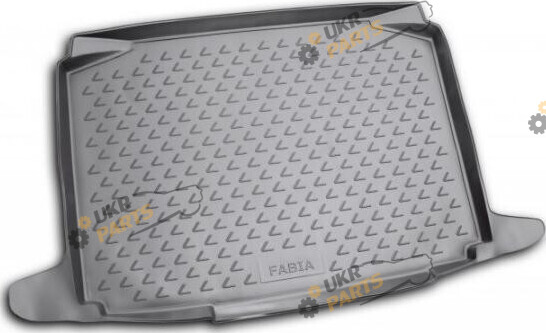 Резиновый коврик в багажник Novline Skoda Fabia (NLC.45.06.B11)