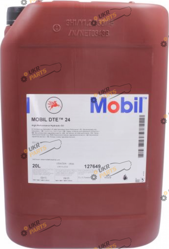 Масло гидравлическое Mobil DTE 24 20 л (MOBILDTE2420L)
