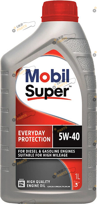 Моторное масло Mobil Super Everyday Protection 5W-40 1 л (157963)