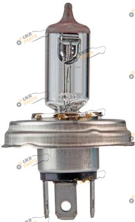 Галогеновая лампа Trifa R2 12V 45/40W P 45t H4 (01620)