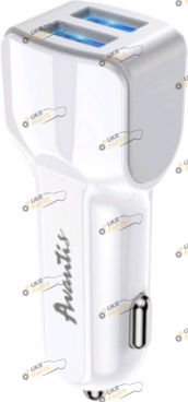 Зарядное устройство Avantis A910 White с кабелем Lightning USB 2.4 А (A910 white iPhone)